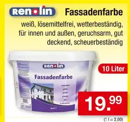 Zimmermann Renolin fassadenfarbe Angebot