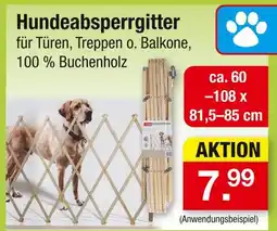 Zimmermann Hundeabsperrgitter Angebot