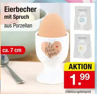 Zimmermann Eierbecher mit spruch Angebot