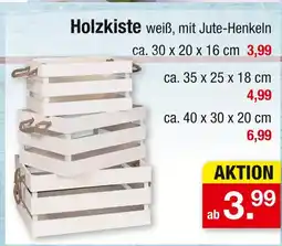 Zimmermann Holzkiste Angebot