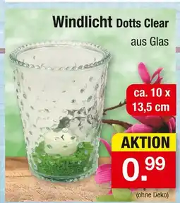 Zimmermann Dotts clear windlicht Angebot