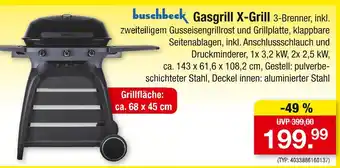 Zimmermann Buschbeck gasgrill x-grill Angebot