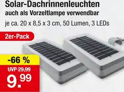 Zimmermann Solar-dachrinnenleuchten Angebot