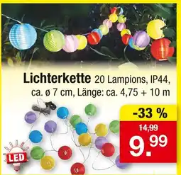 Zimmermann Lichterkette Angebot