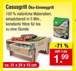 Zimmermann Casusgrill öko-einweggrill Angebot