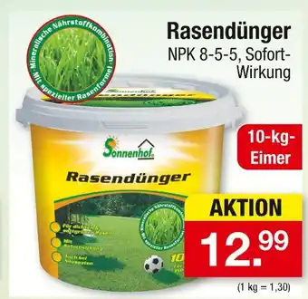 Zimmermann Sonnenhof rasendünger Angebot