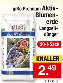 Zimmermann Giro premium aktiv-blumenerde langzeitdünger Angebot