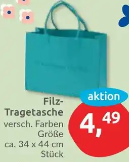 Budni Filz Tragetasche Angebot