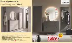 Möbelzentrum Pforzheim Garderoben-set 4-teilig Angebot