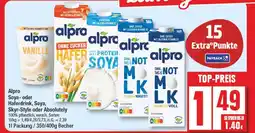 Edeka Alpro soya- oder haferdrink, soya, skyr-style oder absolutely Angebot