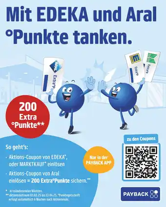 Edeka Edeka mit edeka und aral °punkte tanken Angebot