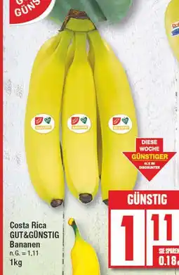 Edeka Gut&günstig bananen Angebot