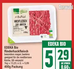 Edeka Edeka bio rinderhackfleisch Angebot