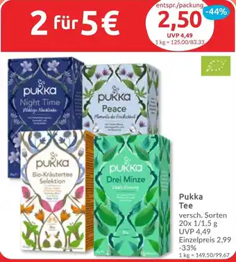 Budni Pukka Tee Angebot