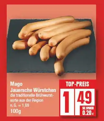 Edeka Mago jauersche würstchen Angebot