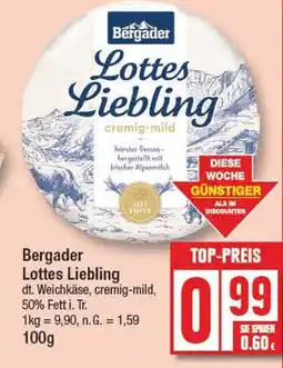 Edeka Bergader lottes liebling Angebot