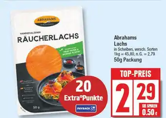 Edeka Abrahams lachs Angebot