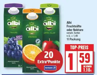 Edeka Albi fruchtsäfte oder nektare Angebot