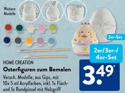 Aldi Süd HOME CREATION Osterfiguren zum Bemalen Angebot