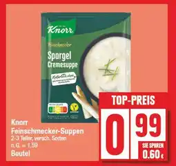 Edeka Knorr feinschmecker-suppen Angebot