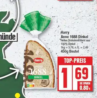 Edeka Harry anno 1688 dinkel Angebot