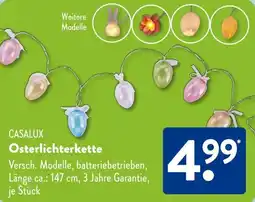 Aldi Süd CASALUX Osterlichterkette Angebot