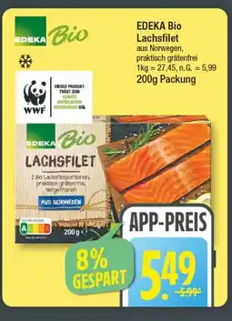 Edeka Edeka bio lachsfilet Angebot