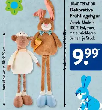 Aldi Süd HOME CREATION Dekorative Frühlingsfigur Angebot