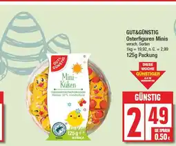 Edeka Gut&günstig osterfiguren minis Angebot