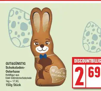 Edeka Gut&günstig schokoladen-osterhase Angebot