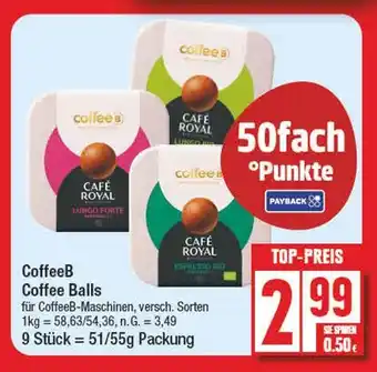 Edeka Coffeeb coffee balls Angebot