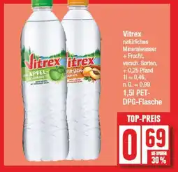 Edeka Vitrex apfel oder pfirsich Angebot