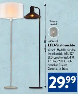 Aldi Süd CASALUX LED-Stehleuchte Angebot