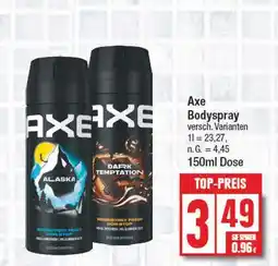 Edeka Axe bodyspray Angebot