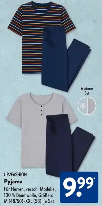 Aldi Süd UP2FASHION Pyjama Angebot