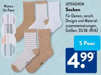 Aldi Süd UP2FASHION Socken Angebot