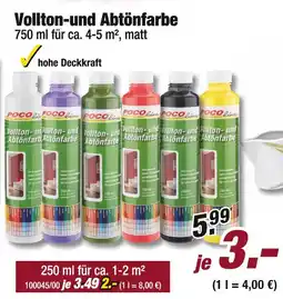 Poco Pocoline vollton- und abtönfarbe Angebot