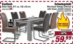 Poco Schwingstuhl oder esstisch Angebot