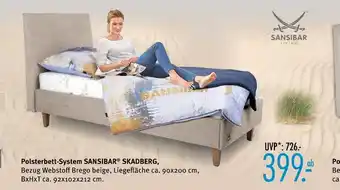 Trends Möbel Sansibar polsterbett-system Angebot