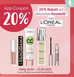 Rossmann 20% rabatt Angebot