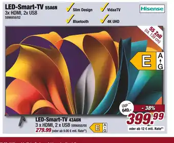 Poco Hisense led-smart-tv Angebot