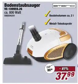 Poco Emerio bodenstaubsauger Angebot