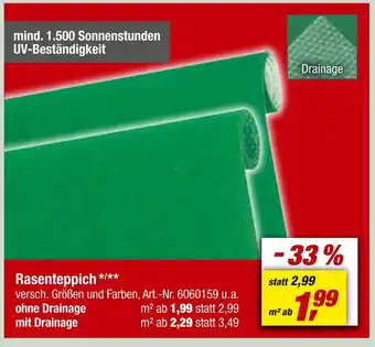 toom Baumarkt Rasenteppich Angebot