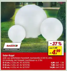 toom Baumarkt Toom solar-kugel Angebot