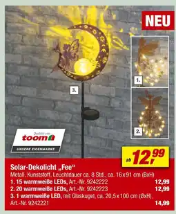 toom Baumarkt Toom solar-dekolicht fee Angebot