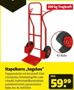 Hagebau Stapelkarre „hagebau“ Angebot