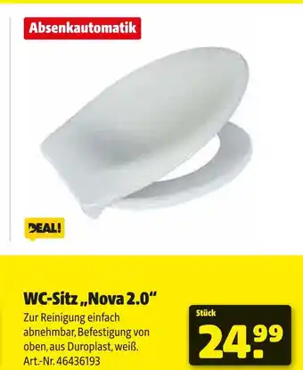 Hagebau Wc-sitz „nova 2.0“ Angebot