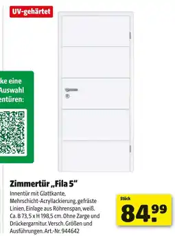 Hagebau Zimmertür „fila 5“ Angebot