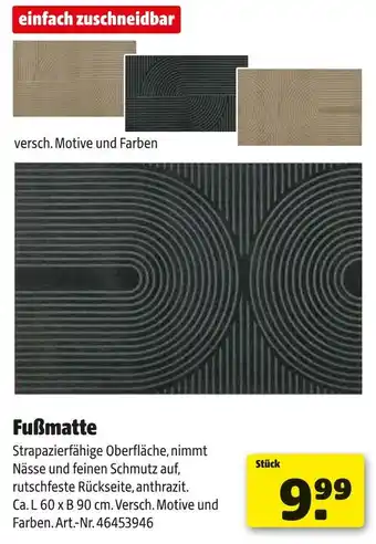 Hagebau Fußmatte Angebot