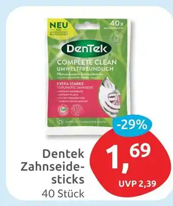 Budni Dentek dentek zahnseide-sticks Angebot